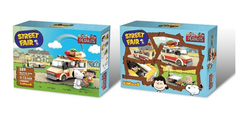 Bloques De Construccion Snoopy Charlie Brown Peanuts Mini So