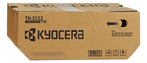 Toner Kyocera Tk-3122 Cor de tinta Preto