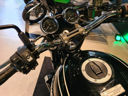 Imagem 10 de 10 de Kawasaki - Z900 Rs Preta 2022 - Lançamento