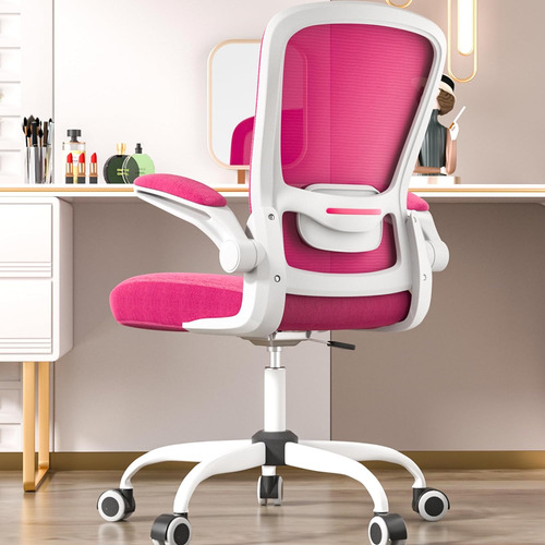 Silla De Oficina En Casa, Silla De Escritorio Con Respaldo A