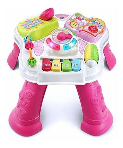 Vtech Sit-to-stand Learn X26amp Discover Table, Pink