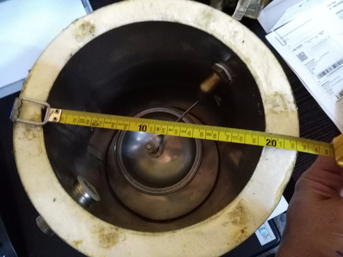 Imagen 3 de 3 de Tanque De Asistencia 5l Inoxidable 3/4 P/termotanque Solar