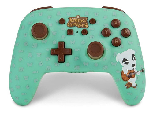 Control Nintendo Switch Animal Crossing K K Slider Power A Color Verde