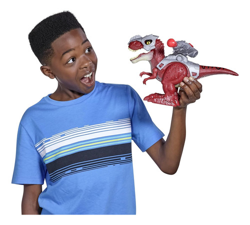 Robo Alive Dino Wars T- Rex - Figura Robótica