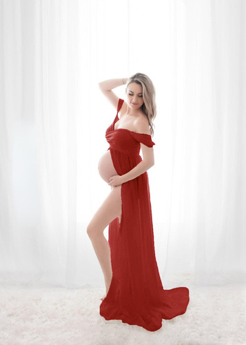 Vestido De Embarazada Para Sesión Fotográfica A