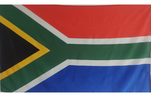 Bandera De Sur Africa (tamaño 90x150 Cm) Doble Faz Poliester