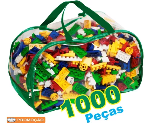 Blocos De Montar 1000 Peças - Brinquedo Educativo