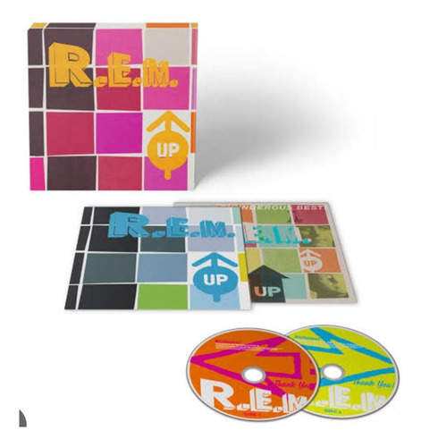 R. E. M- Up 25th Anniversary - 2 Cd's Discos Box - Importado