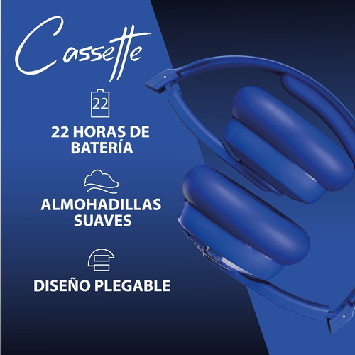 Imagen 5 de 6 de Audífono Inalambrico Skullcandy Cassette Wireless