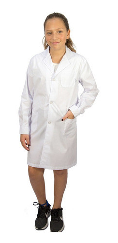 Imagen 2 de 2 de Guardapolvo Niño Unisex Talle 10 Con Botones