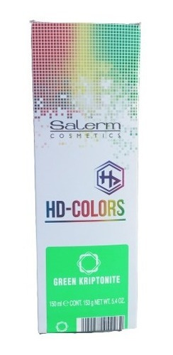 Tinte Salerm Hd-colors Fantasia Green Kriptonite 150gr