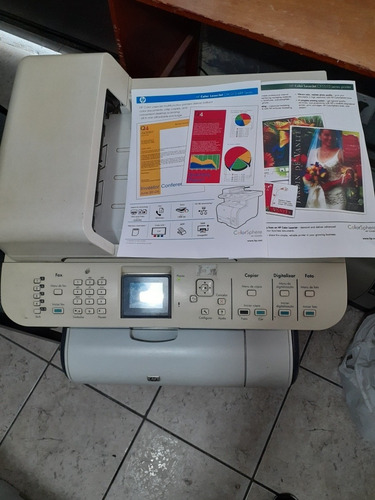 Impressora Laser Multifuncional Hp Cm1312nfi Mfp