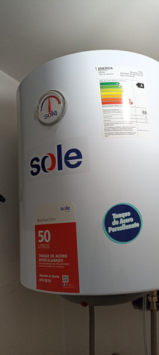  Terma Eléctrica Sole Modelo Evolución 50 L, Soltee50c