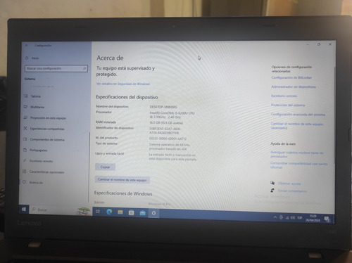 Laptop Lenovo T460 Entrega En Comas