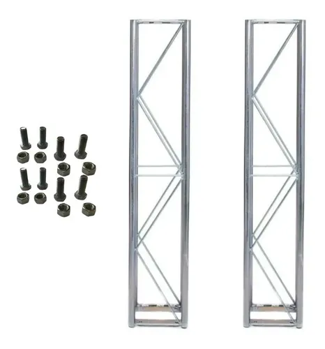 comprar Kit 2 Box Truss Q15 1,5mt Festas E Eventos Resistente Seguro