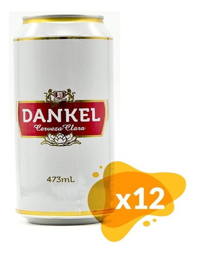 Cerveza Alemana Dankel 473ml Lata X12 