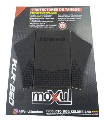 Protector De Tanque Klr Moxul    