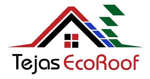 Tejas Francesas Plásticas Ecoroof. Verde Y Azul