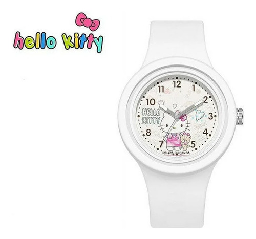 Reloj Sanrio De Hello Kitty Correa De Silicon