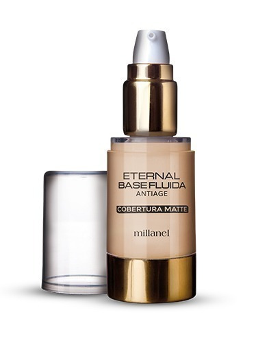 Base De Maquillaje Mate Millanel Eternal Base Fluida Antiage