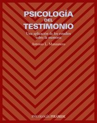 Psicologia Del Testimonio - Manzanero Puebla, Antonio