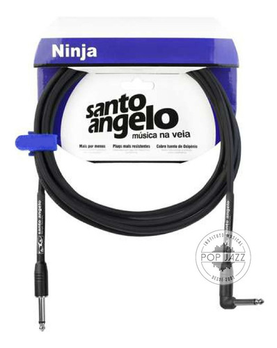 Cabo Para Instrumentos P10 P10 L Ninja L Santo Angelo 4,57m