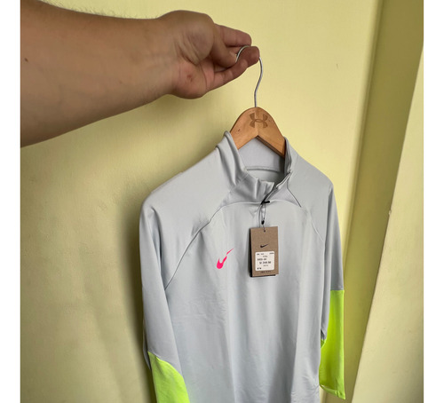Polera Sudarera Nike Dri-fit Strike Futbol Gris Cod Dv9225
