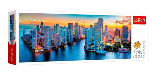 Puzzle Rompecabezas Trefl Miami 1000 Piezas Panorama Sk