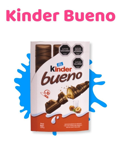 Chocolate  Kinder Bueno Unidad 125 G