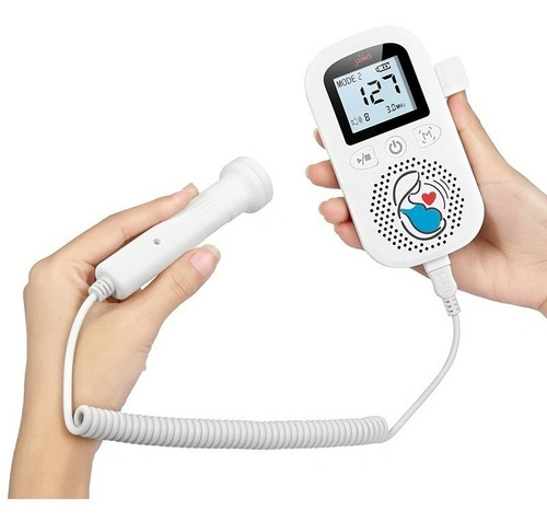 Monitor Doppler Fetal 3.0mhz: Escucha Latidos Bebé