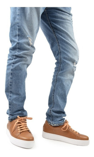 Imagen 2 de 10 de Zapatillas Zapatos Vestir De Hombre - Antonio - Ferraro -