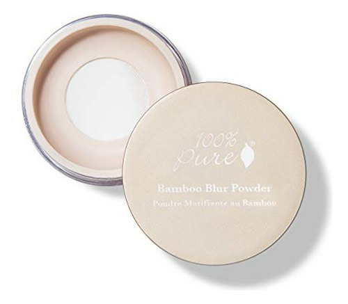 Maquillaje En Polvo - 100% Pure Bamboo Blur Powder, Transluc