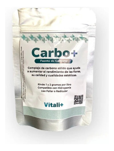 Carbo+ 10g Vitalical (aumenta Rendimiento Floral Orgánico)