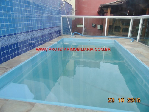 Imagem 19 de 22 de Valverde/n.iguaçu. Casa 3 Quartos(1 Suíte C/hidro), Piscina, Espaço Gourmet, 2 Vagas Garagem. - Ca00648 - 34473852