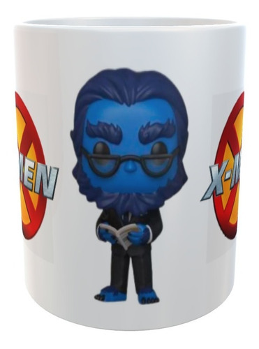 Taza Cerámica Bestia Xmen Funko Pop Sublimada