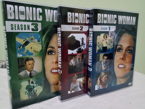 Dvd Box A Mulher Biônica - Completo ( 16 Dvds )
