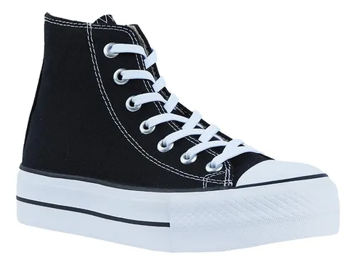 Tenis Mujer La Pag Casual Urbano Bota Plataforma Alta