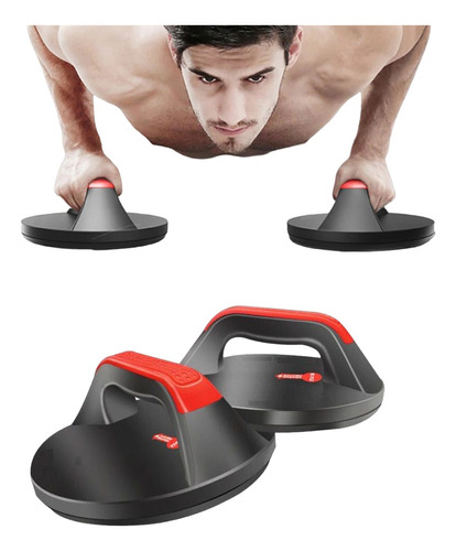 Push Up Bars Soportes Para Flexiones Base Circular Seguridad