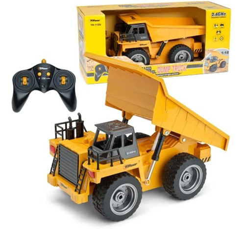 Carro Control Remoto Rc Niño Full Dump Truck, Rc Control Rem