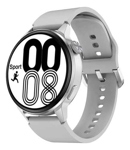 Smartwatch Dt4+ Silicon Grey Full Touch Llamadas Oximetro