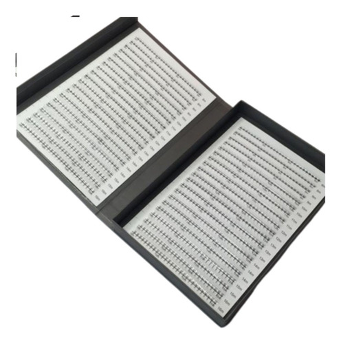 Extensiones Pestañas Abanicos Pre-armados Curva D/5d/.05 Negro D 1.5 Cm 0.07 Mm