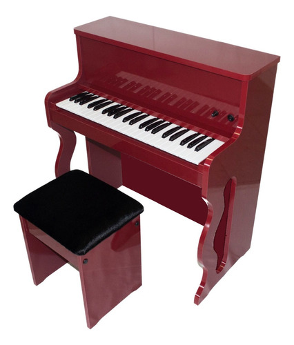 Albach Pianos Infantil Bordo - Brinquedo De Luxo E Elegância