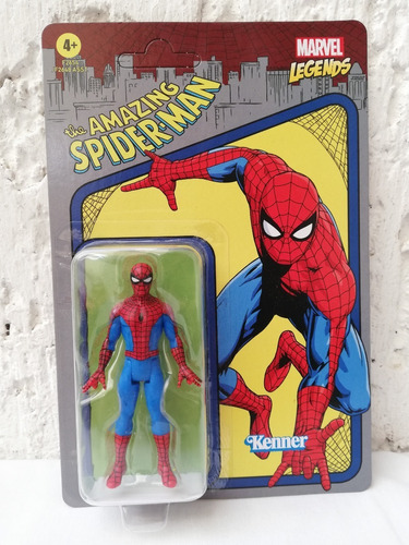 Marvel Legends Vintage Kenner Retro Spiderman