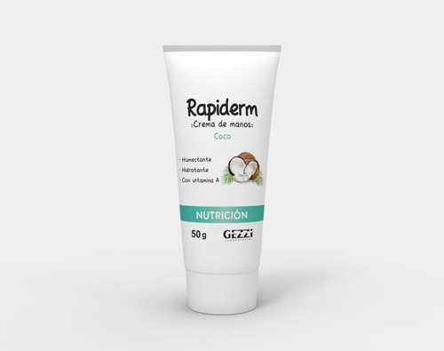  Rapiderm Nutrición Crema Para Manos Humecta Hidrata 70g