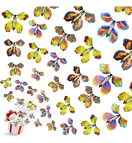 Mariposas Voladoras Magicas, Regalo Navidad, Boda, 20 Pcs
