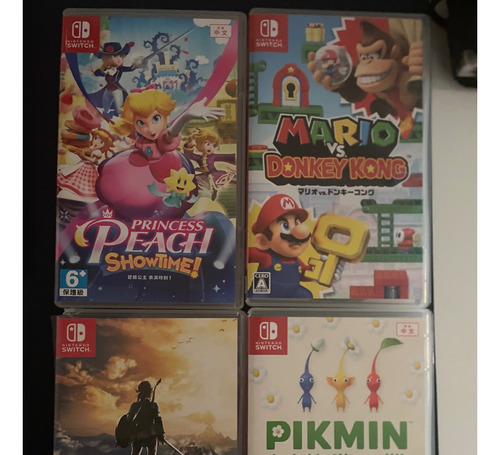 Juegos De Nintendo Switch Varios Mario, Pikmin Peac, Zelda