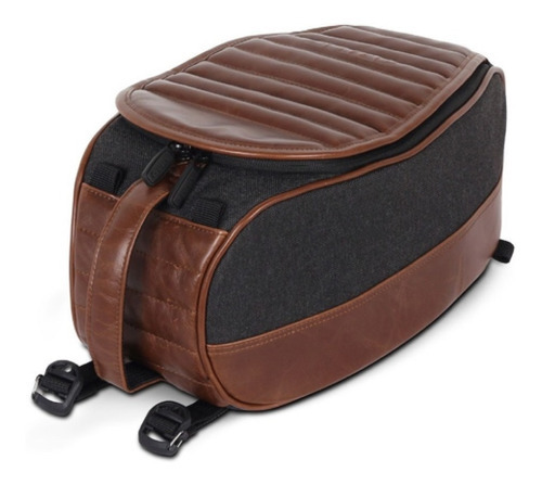 Imagen 3 de 7 de Bolso Deposito Shad Cafe Racer Sr18 Color Cafe