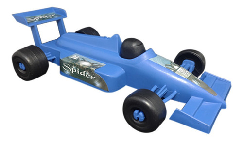 Kit 4 Carrinho Corrida Fórmula 1 Plástico Brinquedo Super F1 Cor Colorido