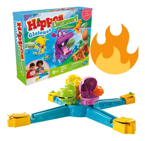 Hippos Glotones Juego De Mesa Original 1 