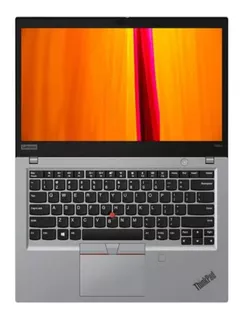 Notebook Lenovo ThinkPad T490S plateada 14", Intel Core i5 8265U 8GB de RAM 256GB SSD, Intel UHD Graphics 620 1920x1080px Windows 10 Home